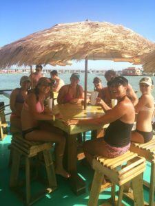 crab island floating restaurant