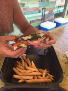 crab island floating restaurant menu