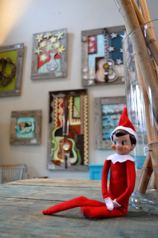 art gallery elf