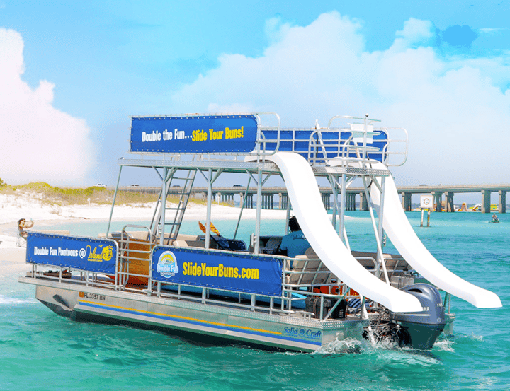 destin double decker captained charter DVBR