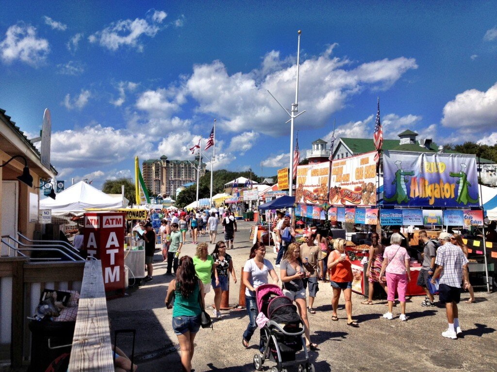 Seafood Festival on the Destin Boardwalk