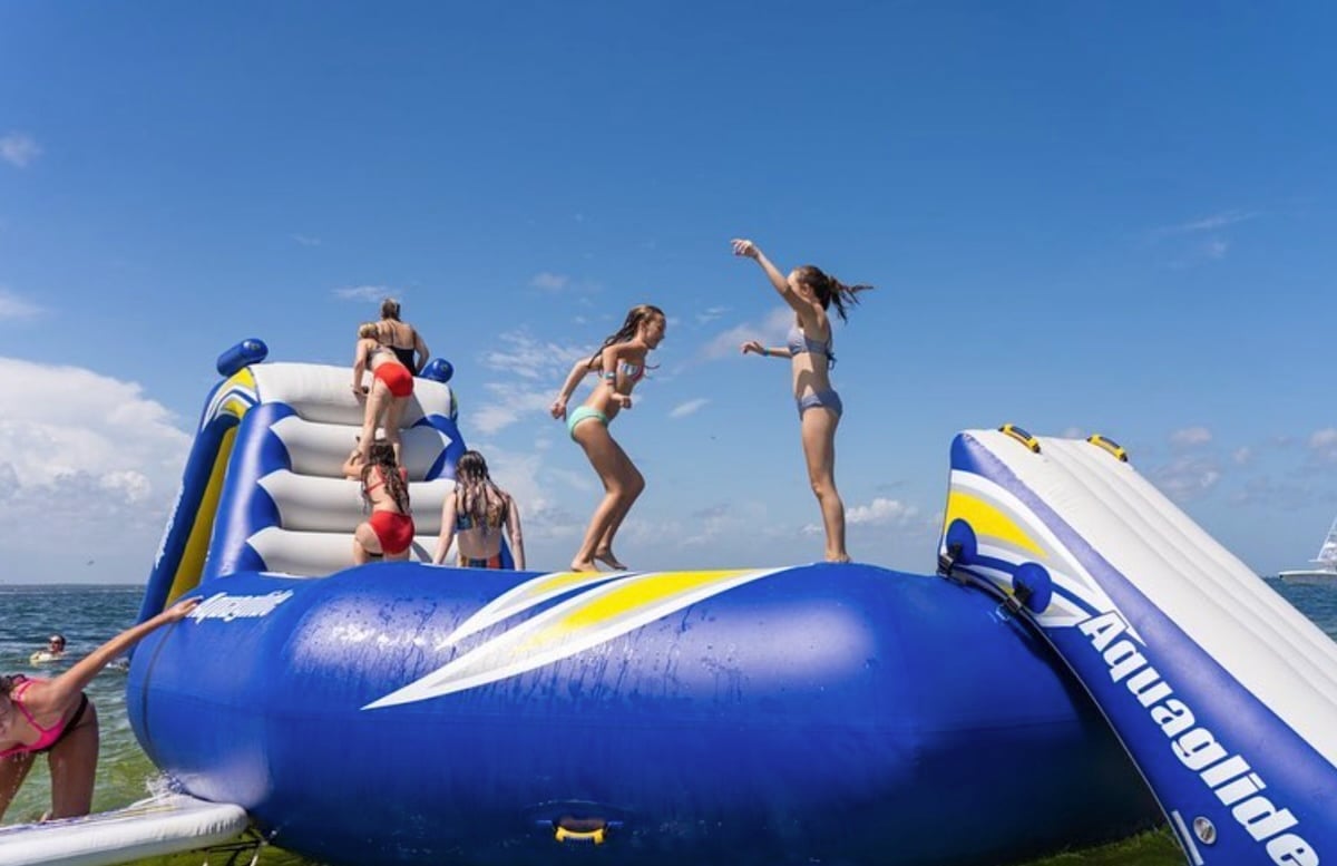 Crab Island Water Park: Inflatables & Crab Island