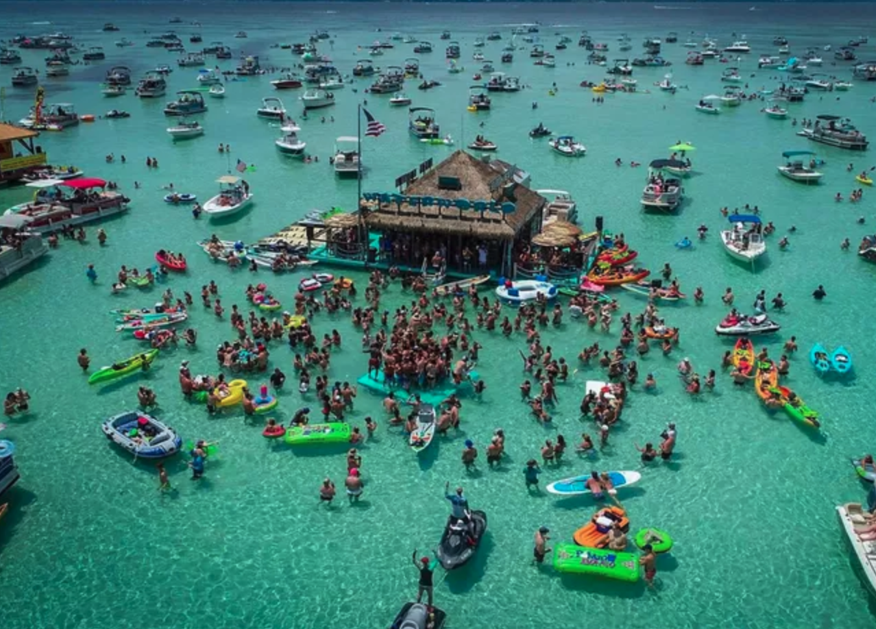 Crab Island's Most Popular Floating Restaurant: WaterWorld