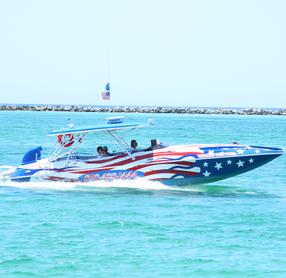 speedboat in destin florida